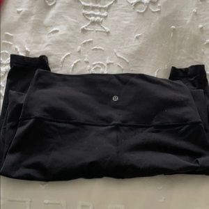 Lululemon black align leggings sz 12